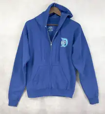 Disneyworld Zip Up Hoodie Sweatshirt Small 60th Anniversary Diamond Mickey Mouse