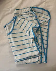 Striped pajama set