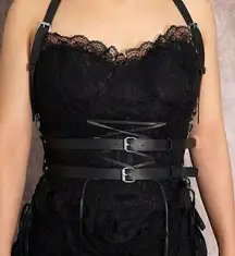 Goth Gothic Punk Grunge Alternative Bondage Harness