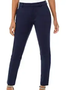 Tory Burch Navy Blue Women’s Ankle Pants 99% Wool/Laine With Pockets Size 12