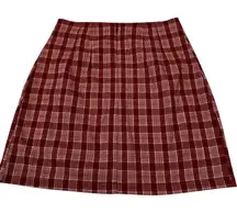 Brandy Melville Multicolor Plaid Mini Skirt Women's One Size | 37-4