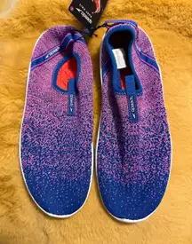 Speedo Surf Knit Pro Water Shoes Women's Size 6 Turkish Sea Aqua Socks, New