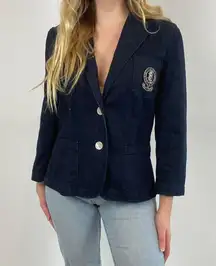 Ralph Lauren Vintage Blazer With Patch Details