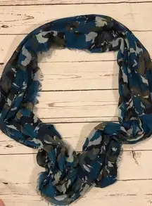 Blue Grey infinity Scarf