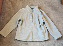 32 Degrees Heat Gray Fleece Full Zip Jacket SIZE XL