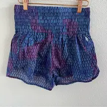 Free People Movement The Way Home Shorts Marianas Combo Logo Repeat Small