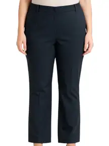 NEW Abercrombie & Fitch Women's Black High Waisted Trousers Dress Pants Size XL
