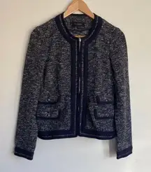Talbots|Tweed Zippered Blazer sz 8