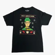 Fact chritmas is here the office shirt Dwight small shirt funny Christmas