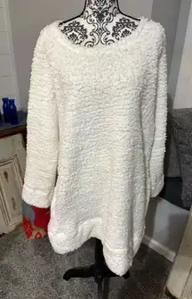 Jockey size XL beige tunic length fleece 