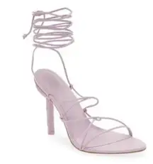 Cult Gaia  Soleil Lilac Purple Strappy Leather Heeled Sandals Size 36