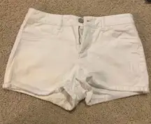 White Shorts Size 9