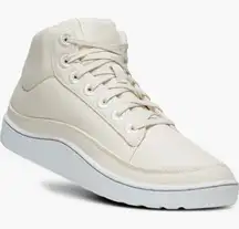 Allbirds Pacer Canvas Mid Top Retro Woman's Sneaker,‎ Natural White, Size 10 NWT