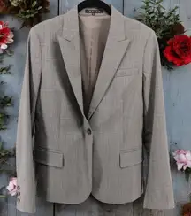 Theory Wool‎ Blazer Careerwear Office Siren Fitted Chic Classy Women’s Size 12