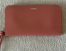 Jil Sander Zip around full size Wallet MD Giro, NEW with tags
