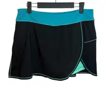 Fila Black Overlay Active Skort
