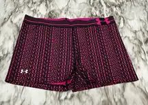 Under Armour Pink Athletic Shorts Lightweight Breathable Barbiecore Bright Bold