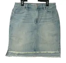 Abercrombie & Fitch Light Blue Mini Jeans Skirt(Size 28)