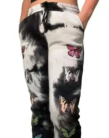 RUE 21 Butterfly Tie Dye Sweat Pant Joggers Lounge Pants  - size XS