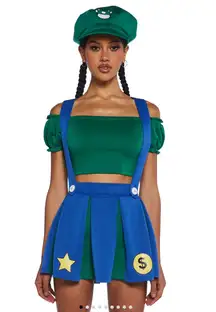 Dolls Kill Luigi Costume