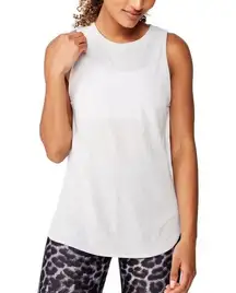 Cotton On Cotton:On Body GRAY Women's Active Curve Hem Tank, White Size XS New w/Tag