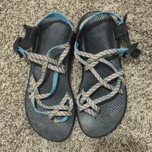 Chaco ZX/2 Classic‎ Fiesta Sandals Double Straps Womens Size 8