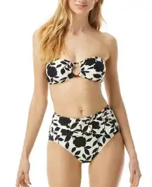 NEW Kate Spade bandeau 2 piece swimsuit