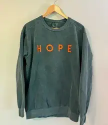 Comfort Colors Hope Sweatshirt - Size Medium