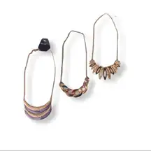 Set Of Three Statement Necklaces