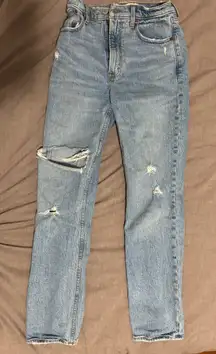 Abercrombie Straight Ultra High-Rise Jeans
