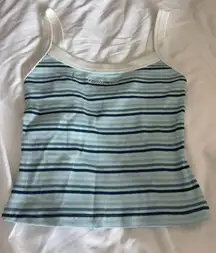 White Fox Boutique Tank Top Striped