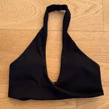 L * Space - Jeanne Halter Neck Sports Bra Top in Black