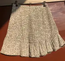 Gray Mini Skirt