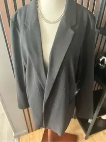 Simply Vera Wang black blazer size L work attire office blazer