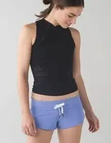 Water: Surf Short Lullaby / Heathered Texture Printed Grey Deep Coal