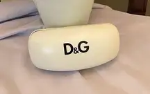 D&G Eyeglass off white Case