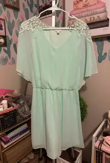 ’s Mint Business Casual Classy Sundress Dress