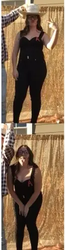 Spirit Halloween Black Corset Lace