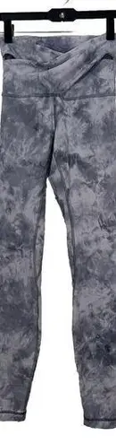 Lululemon Align Pant 28" *Criss Cross Waist Diamond Dye Stargaze Pitch Size 4