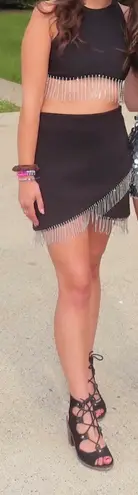 Black Rhinestone Set