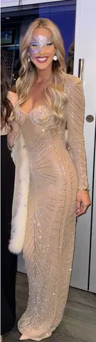 Embellished Maxi Dress