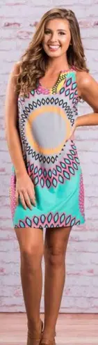 Aryeh Patterned Shift Dress