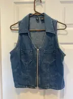 American Eagle Outfitters Vintage Denim Vest