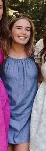 The Hanger Off The Shoulder Denim Mini Dress