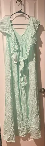 Zadig & Voltaire .... Beautiful Zadig maxi dress, in a delicate mint color. A29