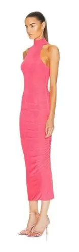 NWT SER.O.YA Retrofete Delta br Sleeveless Midi Dress in NEON Pink Size XS