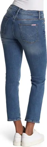 Hudson Jeans straight leg crop jeans