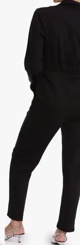 NEW Cache Coeur Pablo Long Sleeve Maternity Nursing Black Jumpsuit sz S