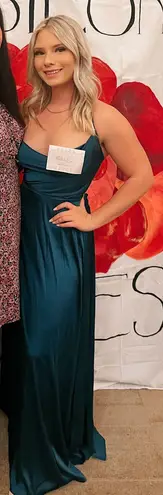 SheIn Green Formal Dress