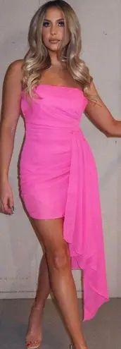 Hope's NWT Hot Pink Strapless dress